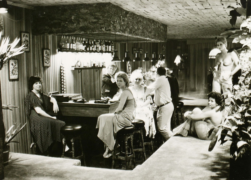 de bar van Kasteel Meerwijk in 1978. (Foto: Stadsarchief 's-Hertogenbosch)