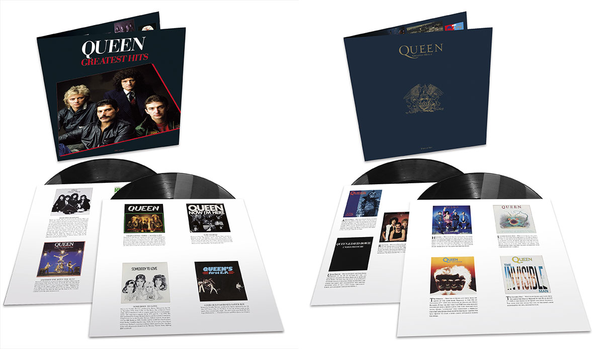 Queen Greatest Hits II Vinyl 3D Product Shot
