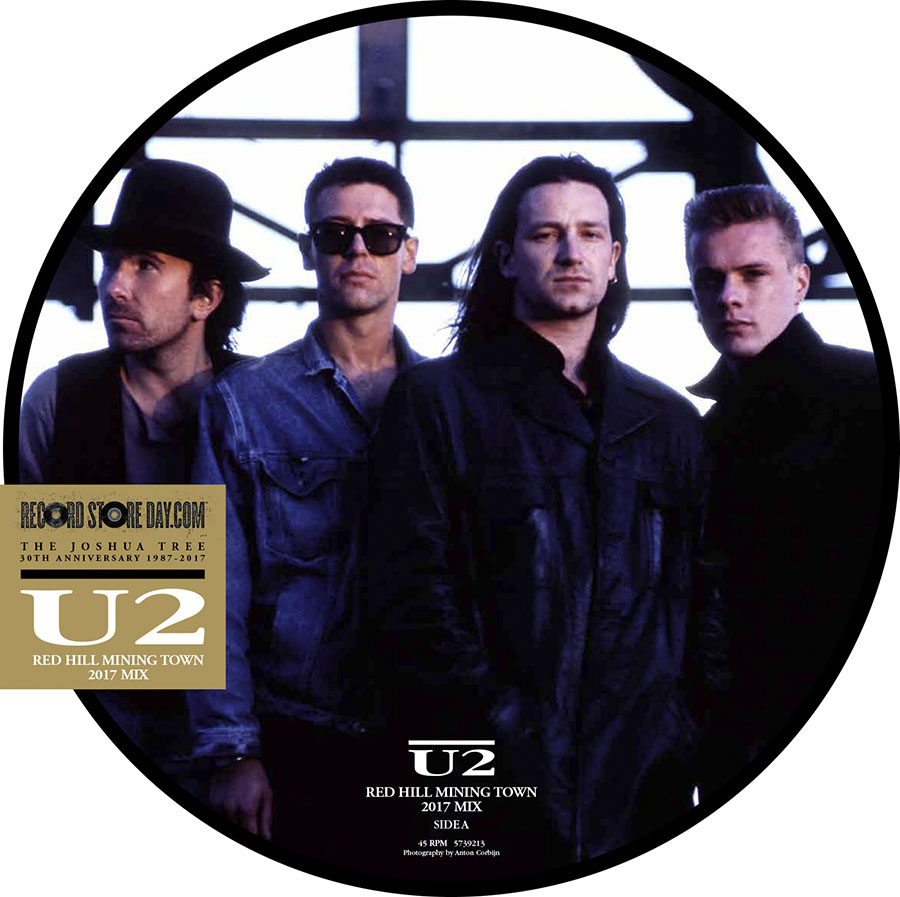 U2 RSD vinyl 2017 - Red Hill Mining Town - visual-1