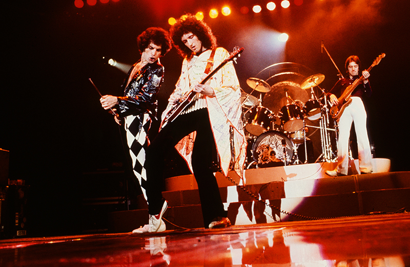 queen live 1977